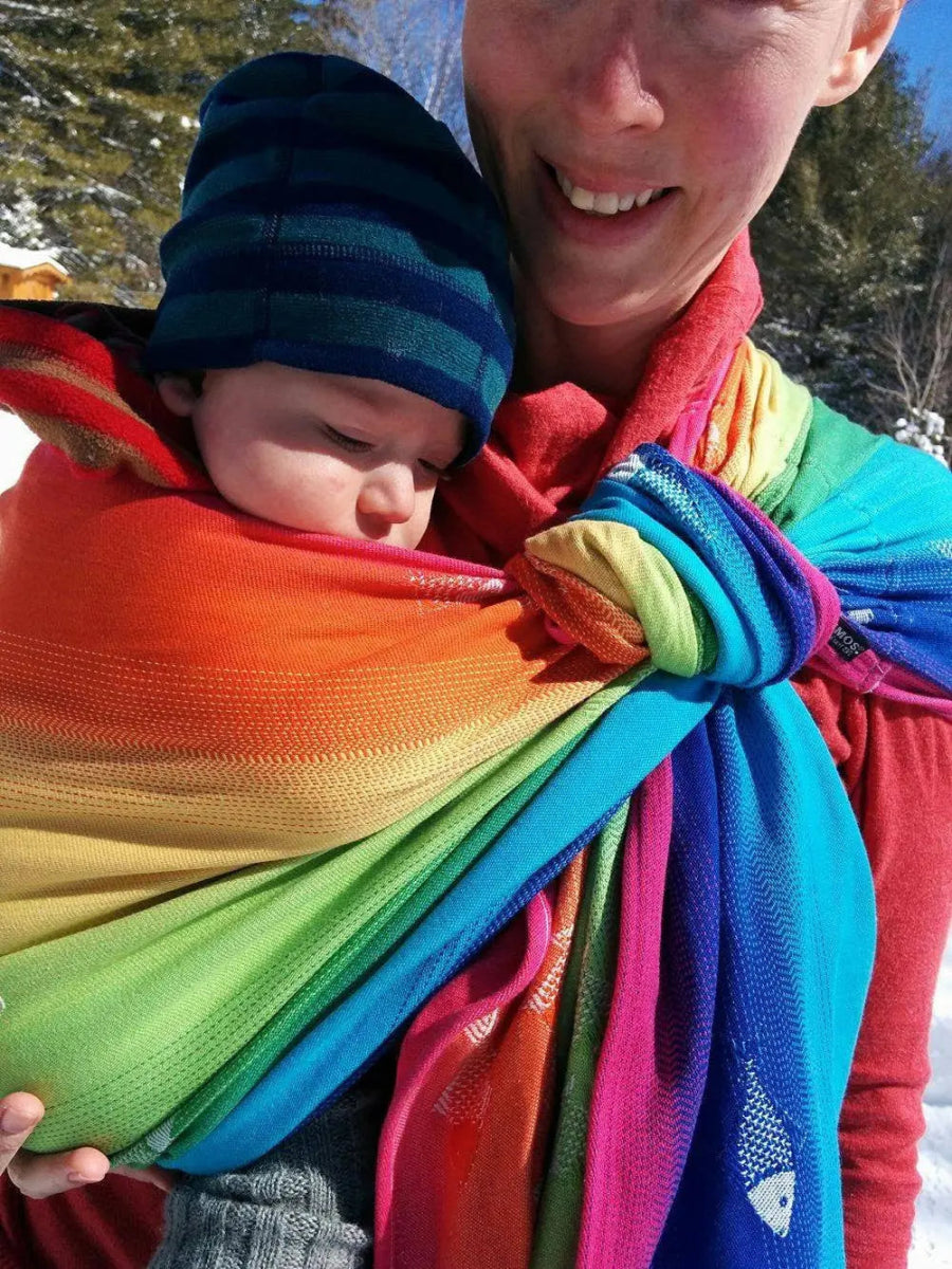 Didymos Rainbow Fish: Wrap Review - Little Zen One