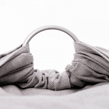 Grey Herringbone Ring Sling by Girasol