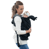 Babywearing Cover LennyLamb Softshell Black