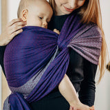 Plum Duo Woven Wrap by LennyLamb