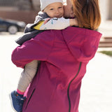 Angel Wings Pink Babywearing Softshell Jacket