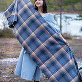 Leithen Tartan Woven Wrap by Oscha