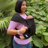 Night Fury Everyday Half Buckle Baby Carrier by Beachfront Baby