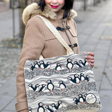 Puffins Tote Bag by Oscha