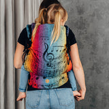 Symphony Rainbow Dark LennyPreschool Carrier by LennyLamb