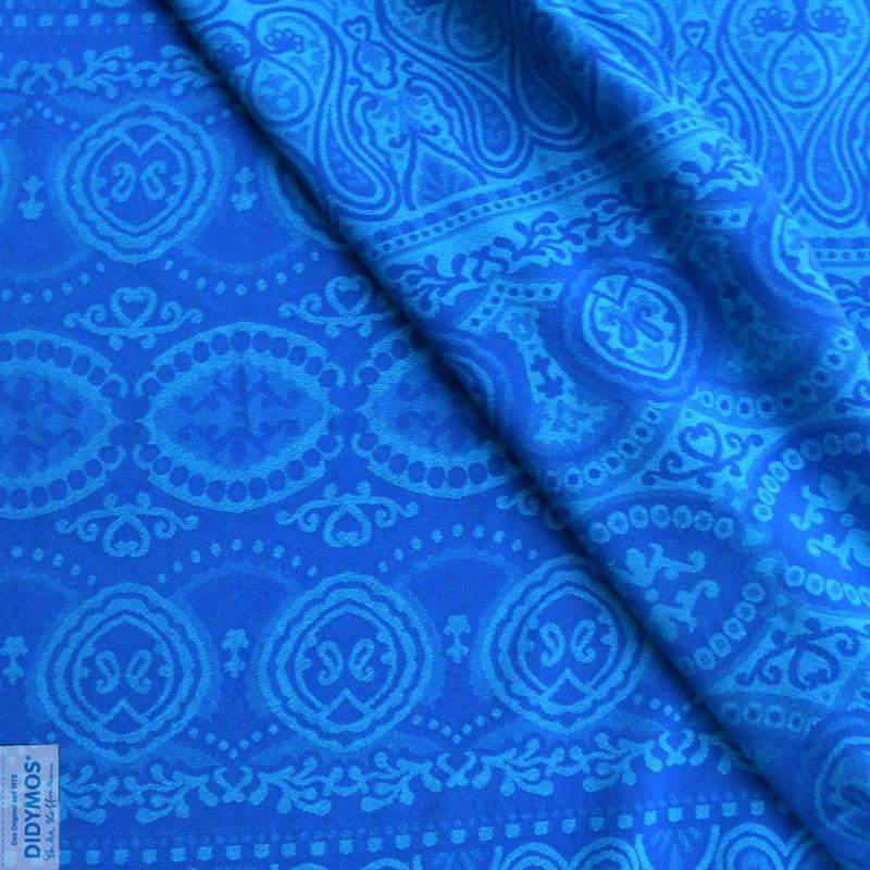 Ornament Cornflower Woven Wrap by Didymos - Woven WrapLittle Zen One