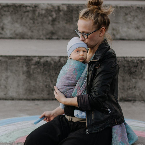 Summer Mosaic Woven Wrap by Didymos Little Zen One