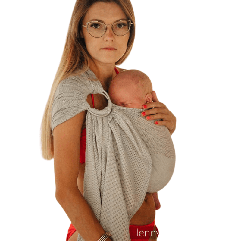 Water Mesh Ring Sling Grey by LennyLamb